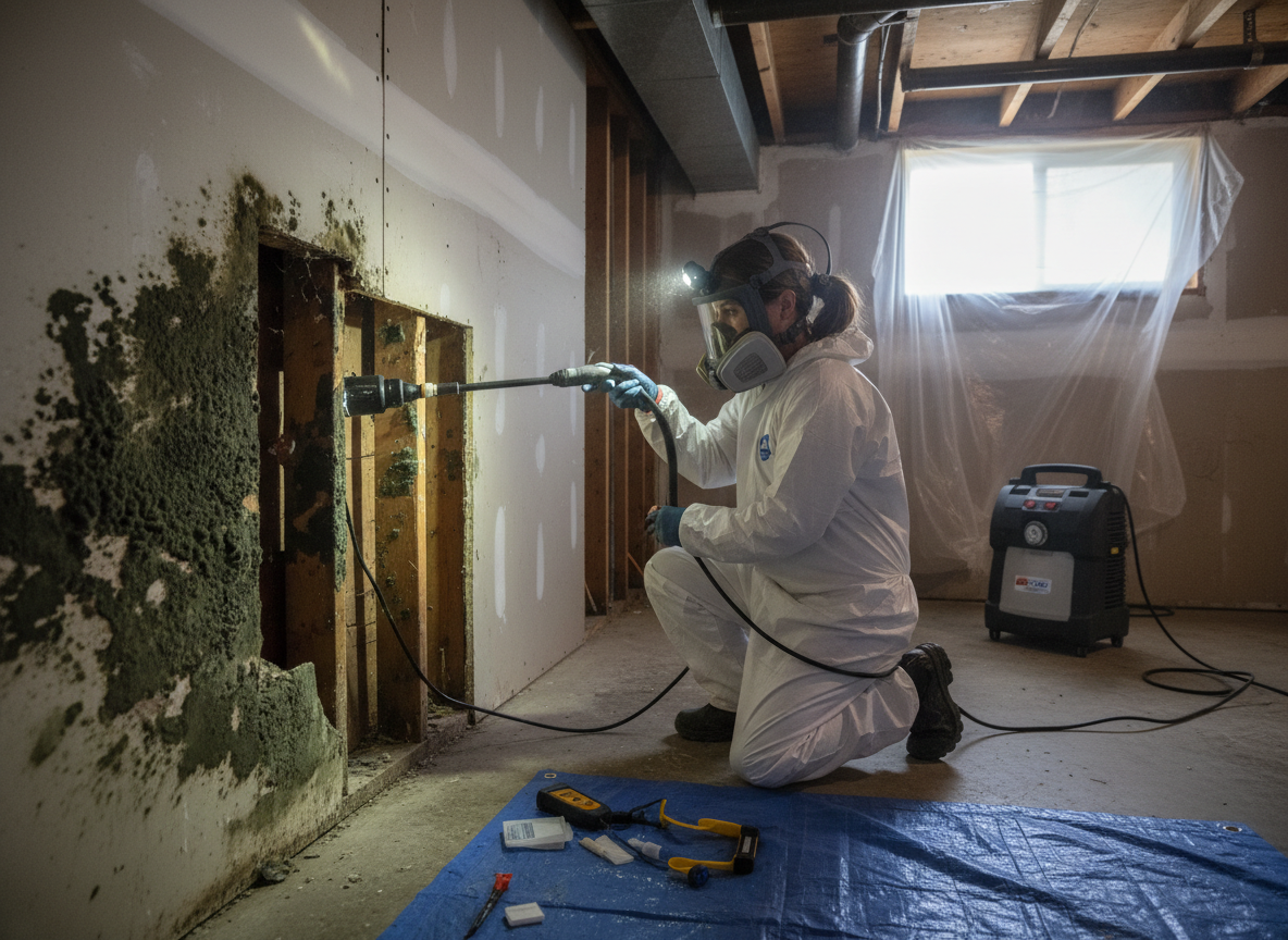 black mold inspection in Northridge