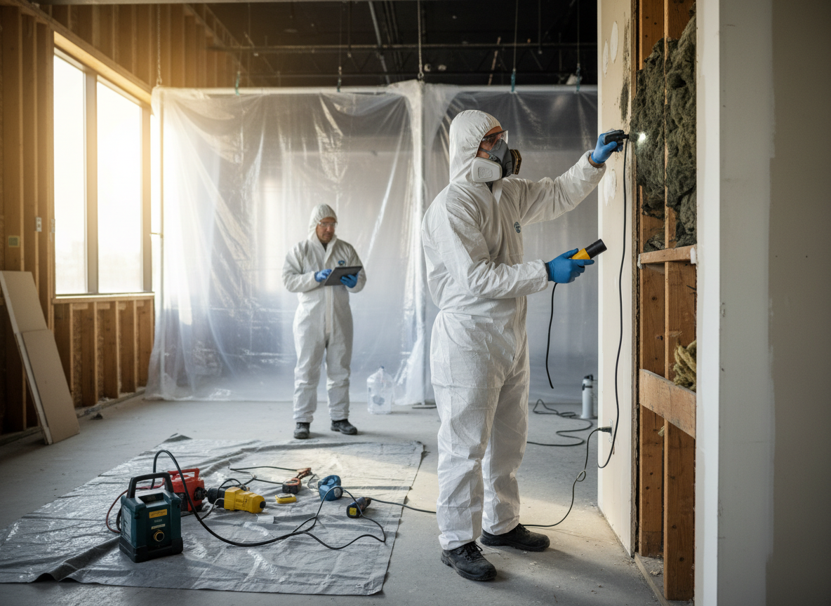 Commercial mold inspection in Northridge