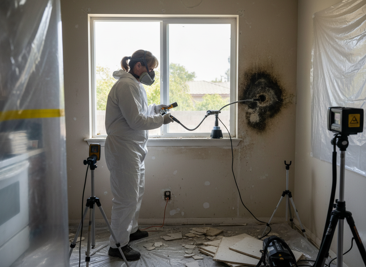 Mold inspection near me in Northridge