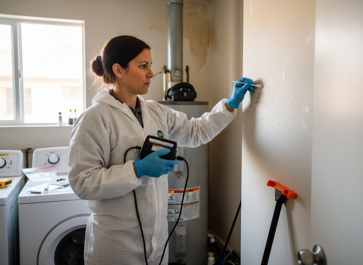 Residential mold testing in Northridge